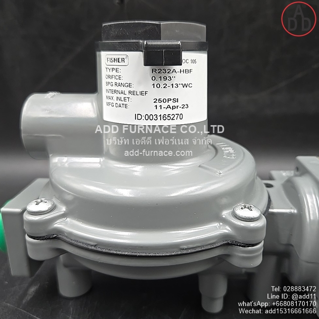 Fisher Loc 105 Type R232A-HBF(2)